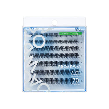 Broadway Wide Trendy Lashes – DIY Customizable Extensions (70–140 pcs) – DIY26 - ANNS BEAUTY SUPPLY